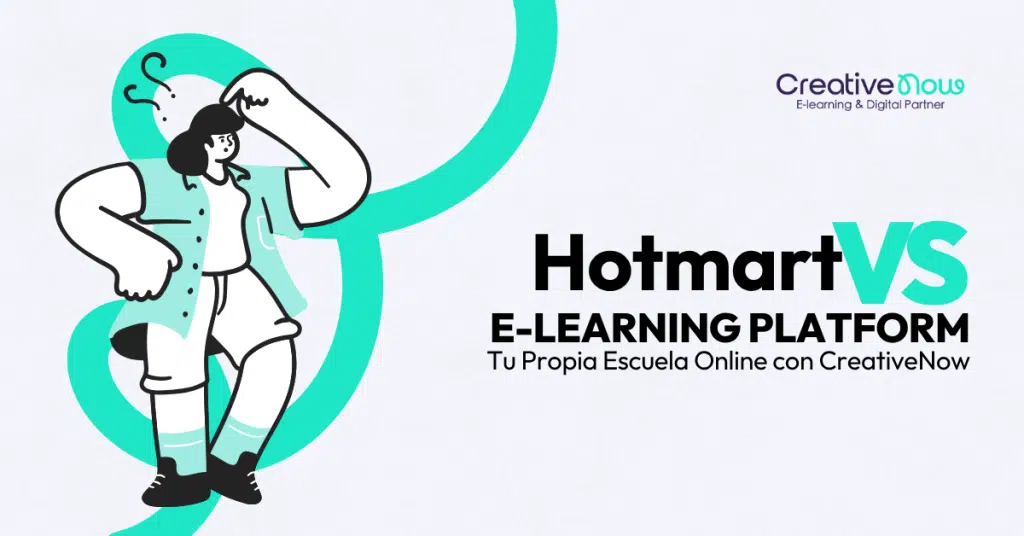comparativa de la plataforma de cursos HOTMART vs crear tu propia plataforma de e-learning