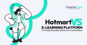comparativa de la plataforma de cursos HOTMART vs crear tu propia plataforma de e-learning