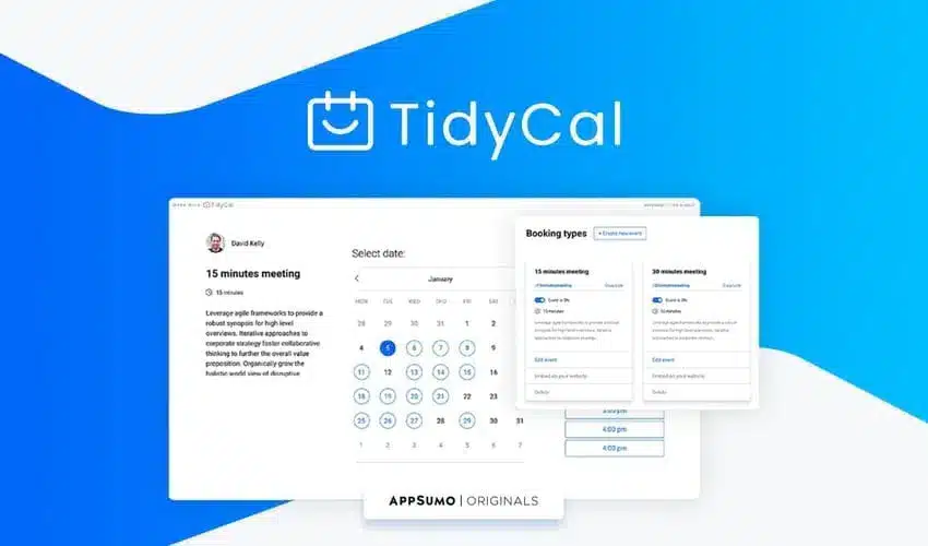 tiddy calendar appsumo review 