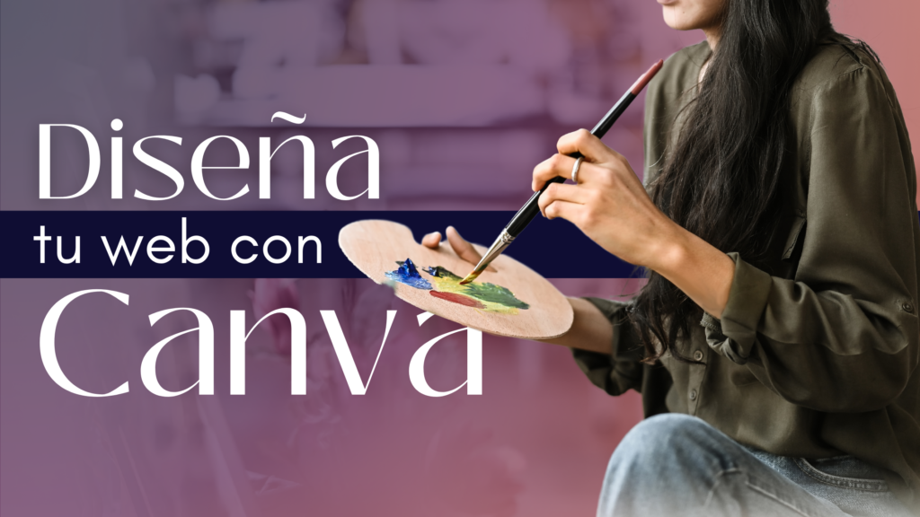 tutorial diseñar una pagina web en canva