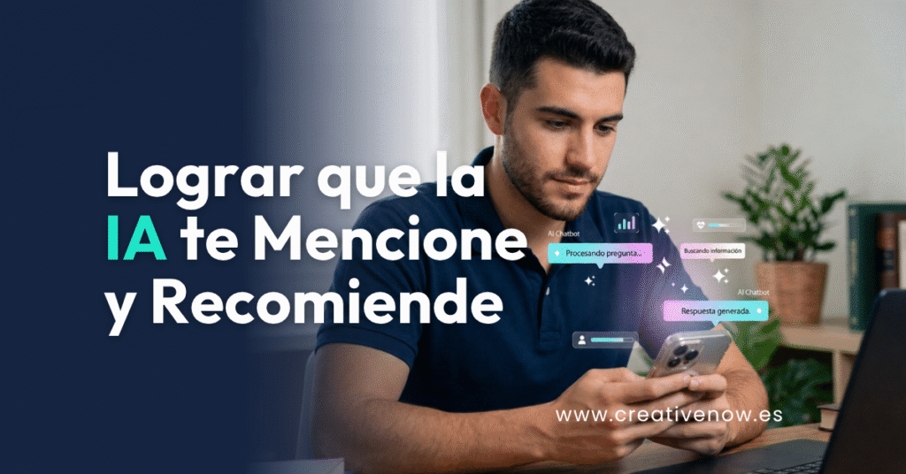 portada de blog post sobre como lograr que la ia te mencione