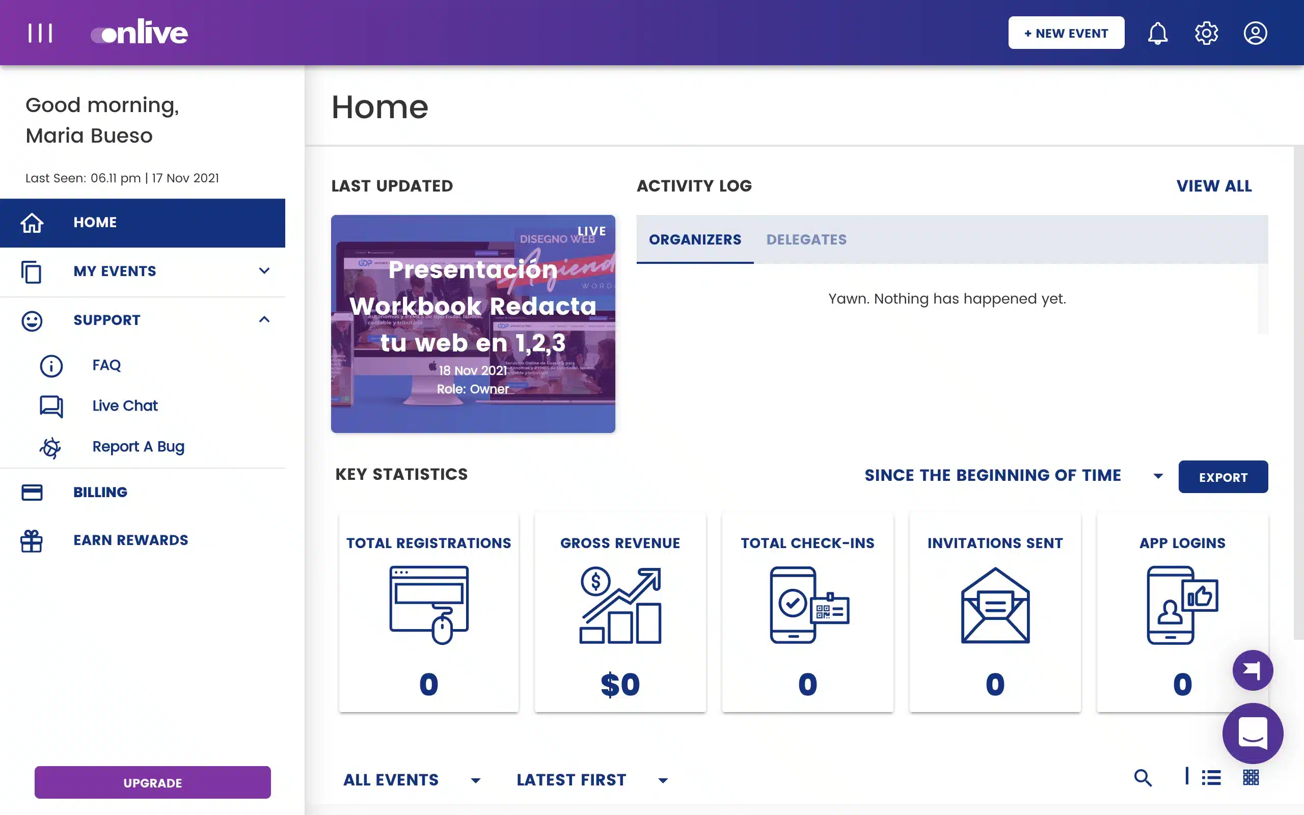 plataforma para crear webinar directo